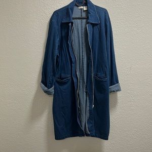 Denim coat size Xl